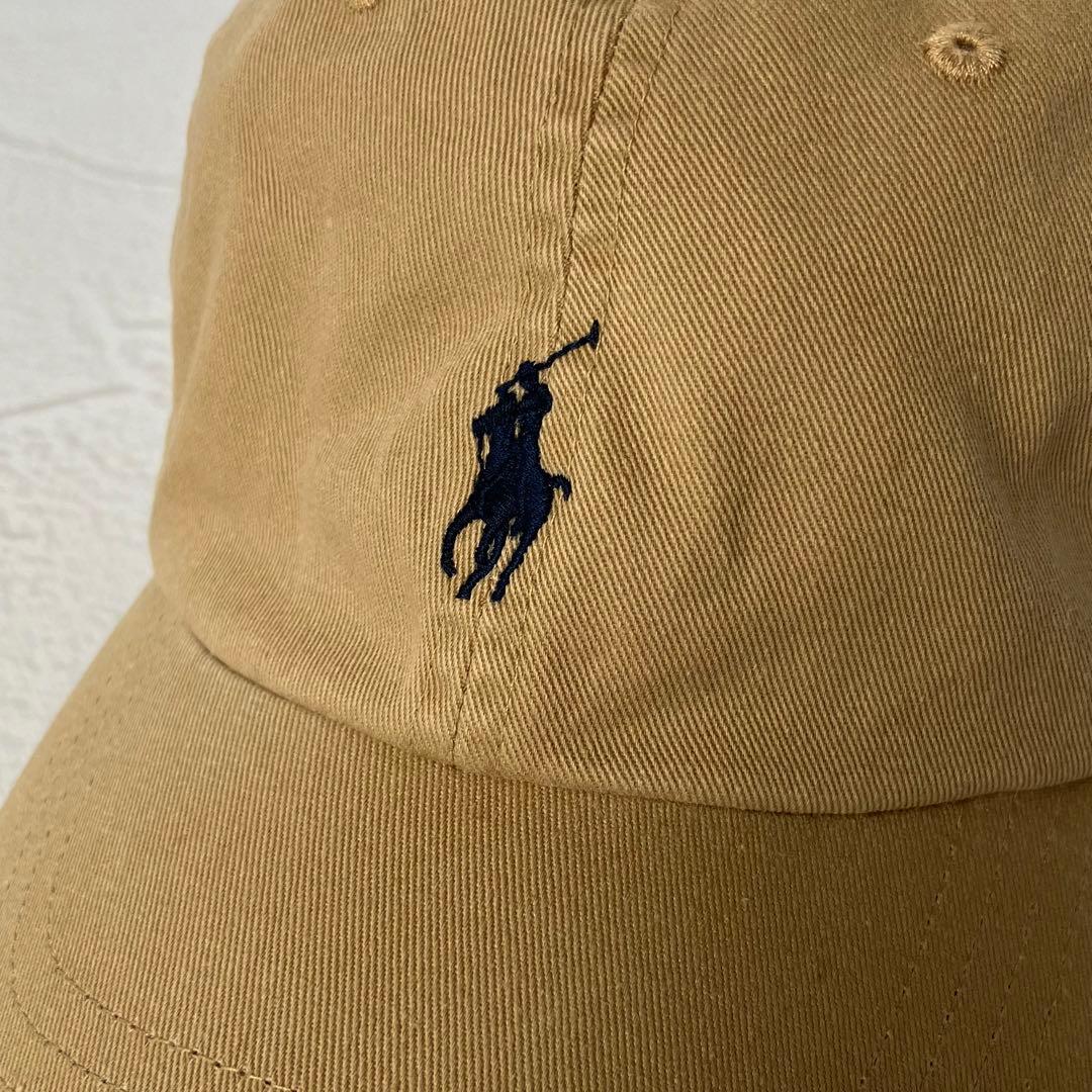 ✨新品タグ付✨ポロ ラルフローレン キャップ ベージュ カスタムオーダー品 帽子