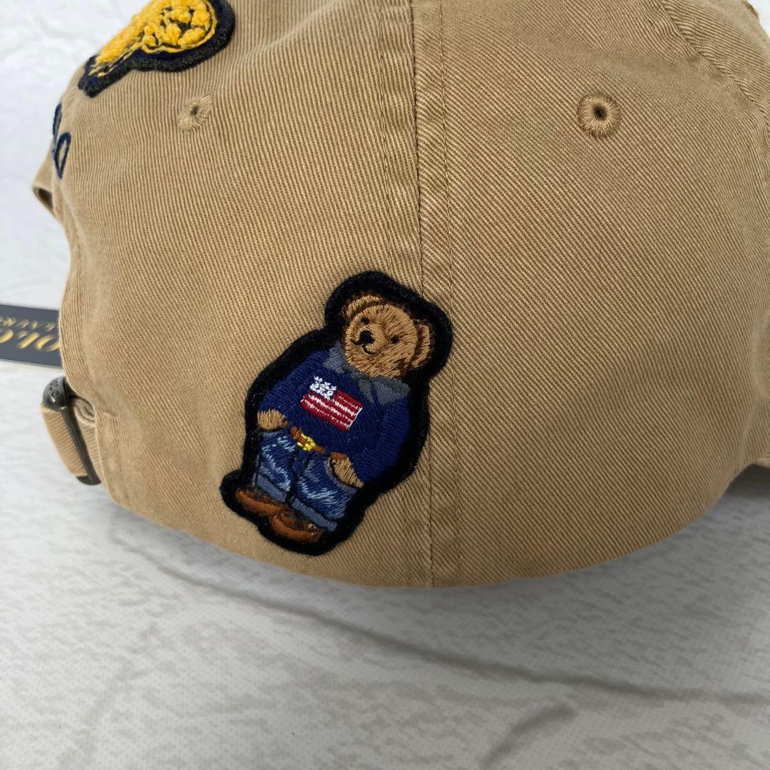 ✨新品タグ付✨ポロ ラルフローレン キャップ ベージュ カスタムオーダー品 帽子