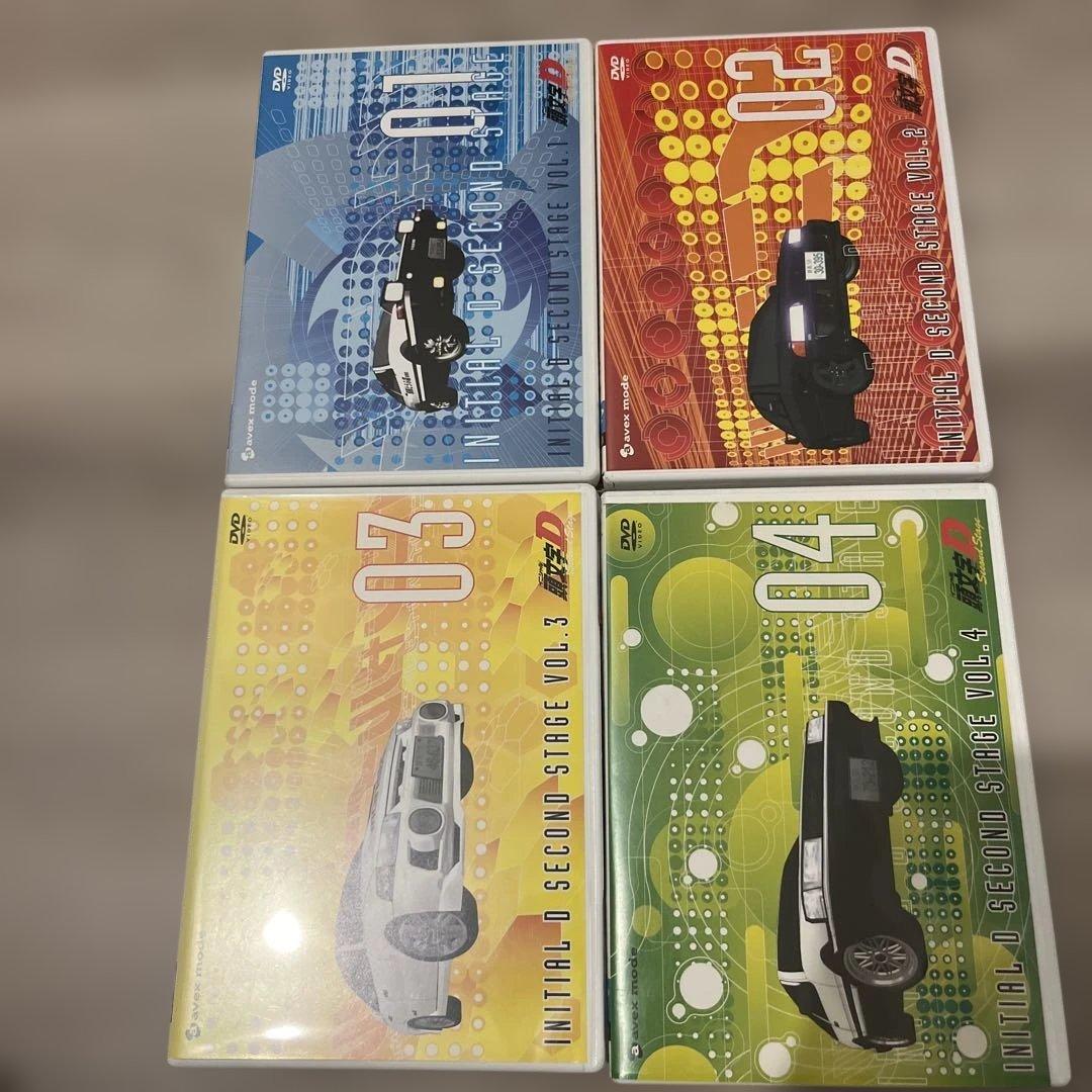 頭文字D イニシャルD DVD全巻　1st 2nd 3rd 4th