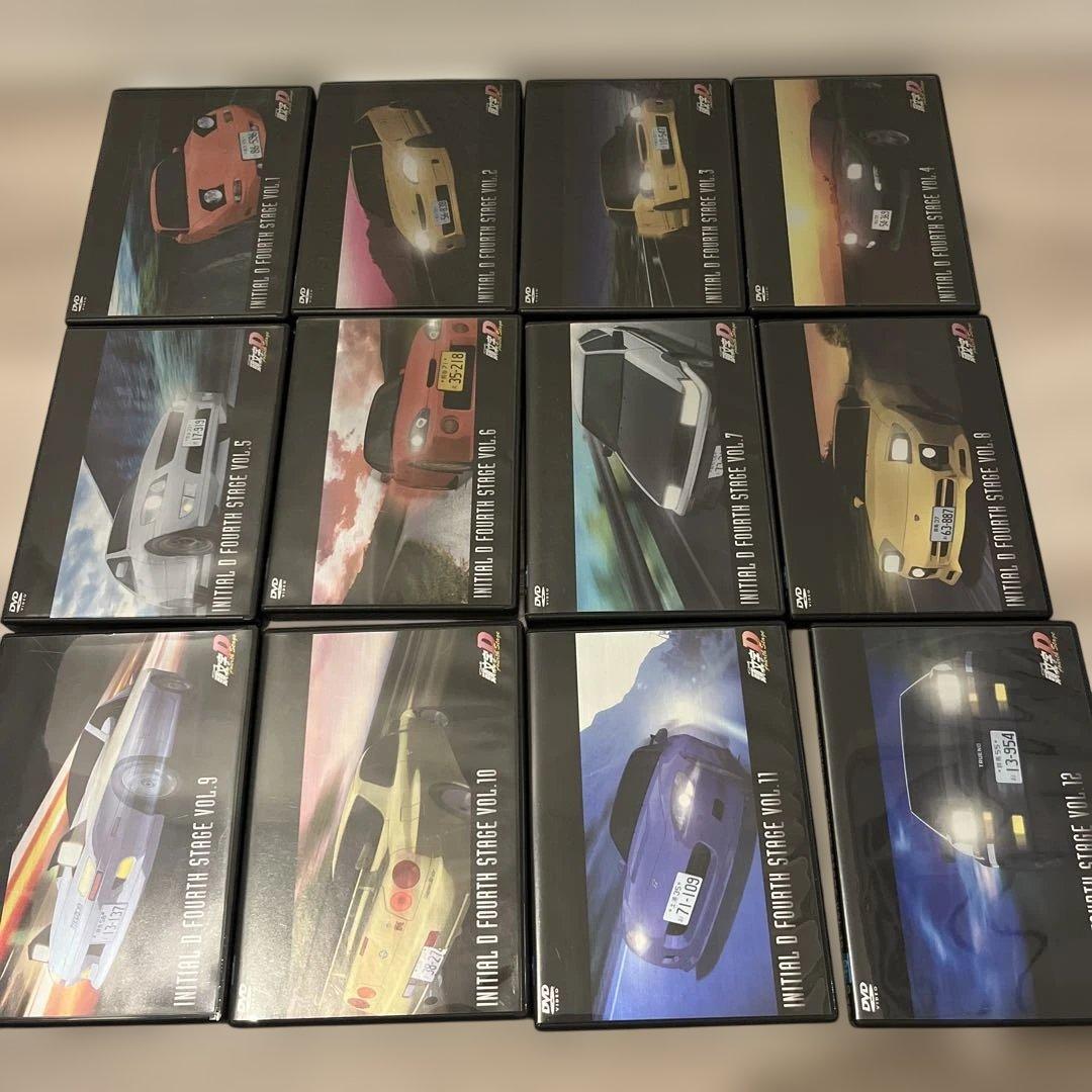 頭文字D イニシャルD DVD全巻　1st 2nd 3rd 4th