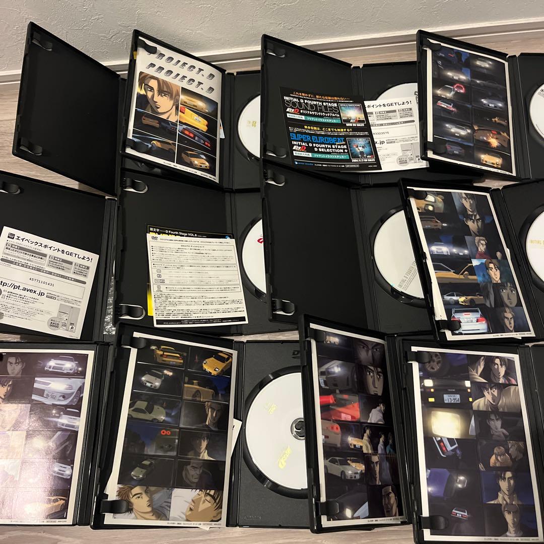 頭文字D イニシャルD DVD全巻　1st 2nd 3rd 4th