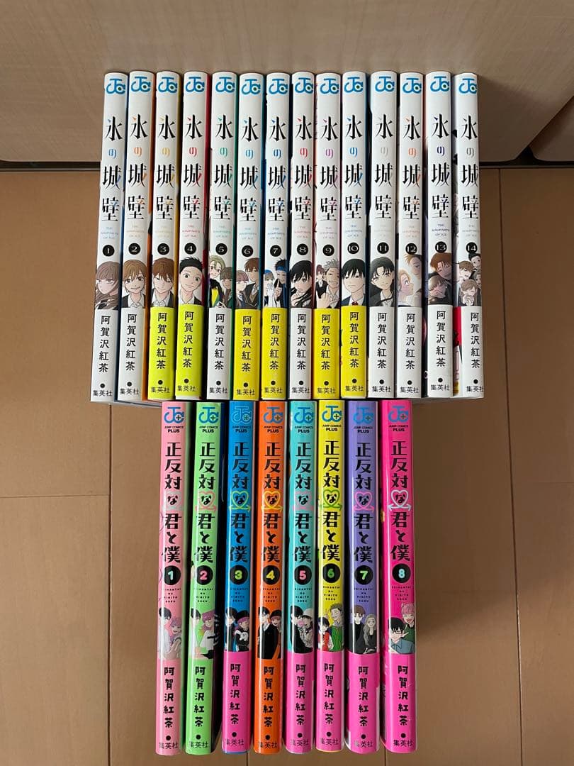 氷の城壁　正反対な君と僕　全巻　阿賀沢紅茶　22冊　全巻セット　集英社