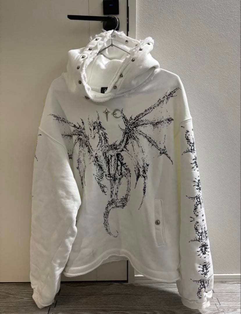 thug club DRAGON stud hoodie size1 サグクラブ