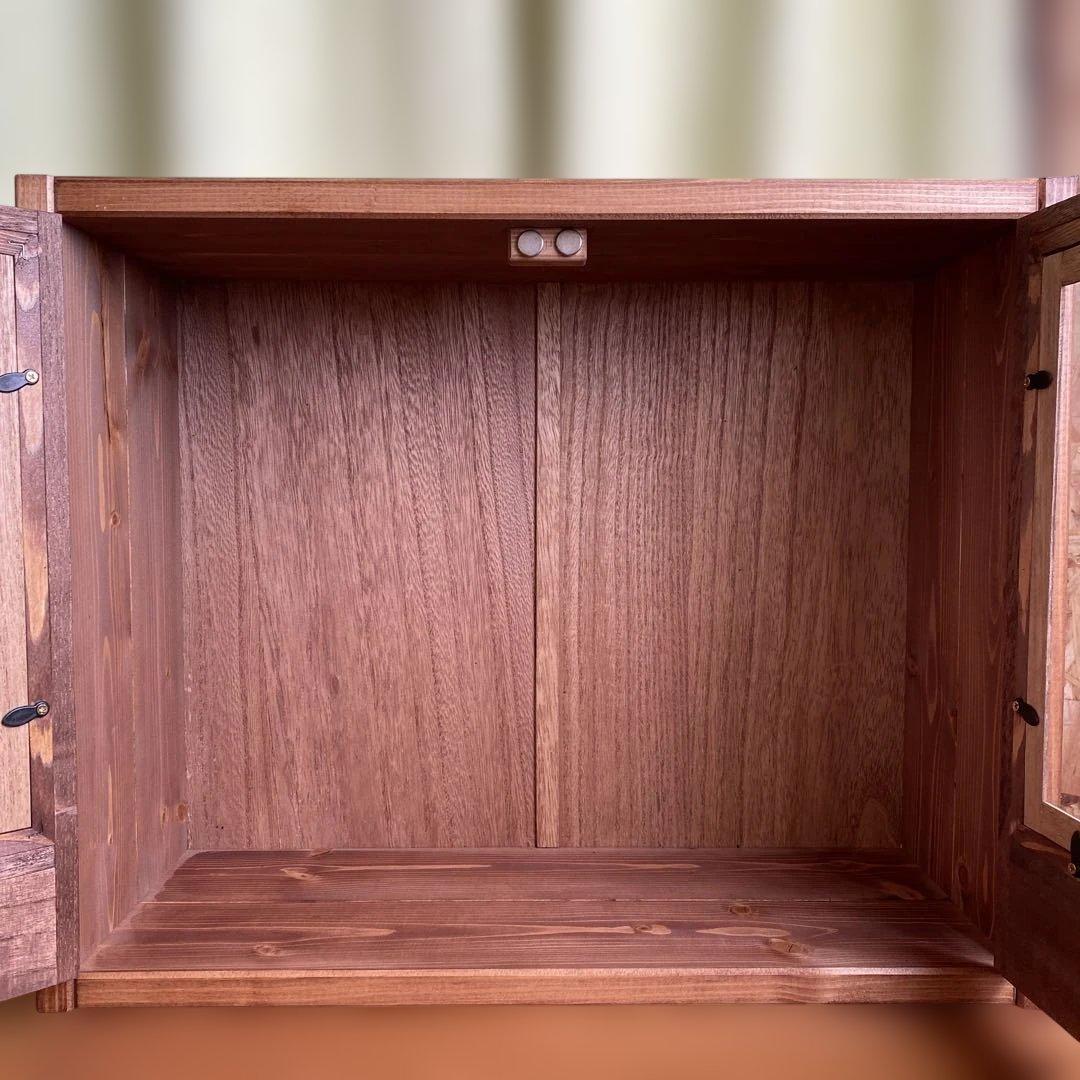 シナモンシュガー　人形用木製収納ケース　ハンドメイドブライスアイシードール