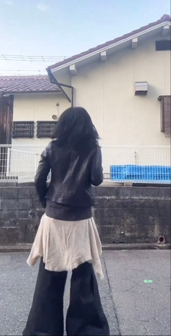 ジャケット・アウター 00s leather jacket & goa vintage shirts