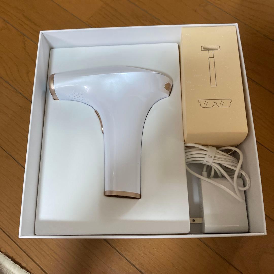 脱毛器 ホワイト 美容家電