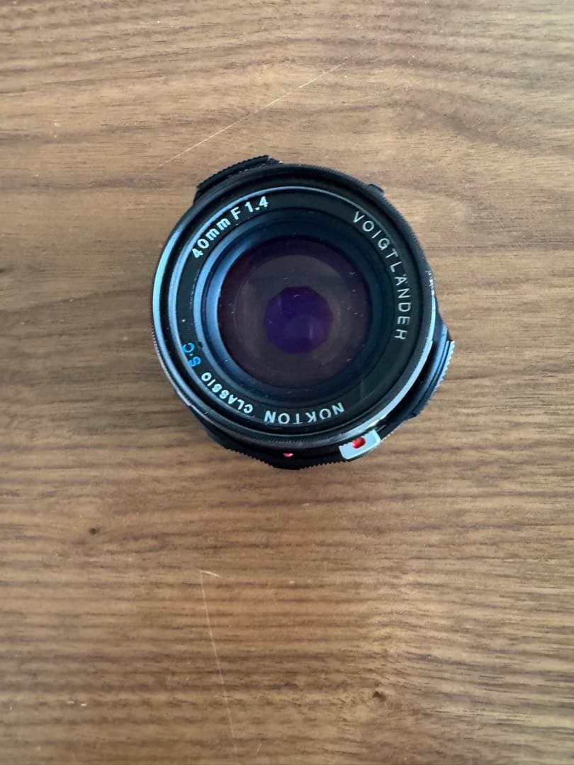 Voigtländer Nokton 40mm F1.4 焦点工房マクロリング