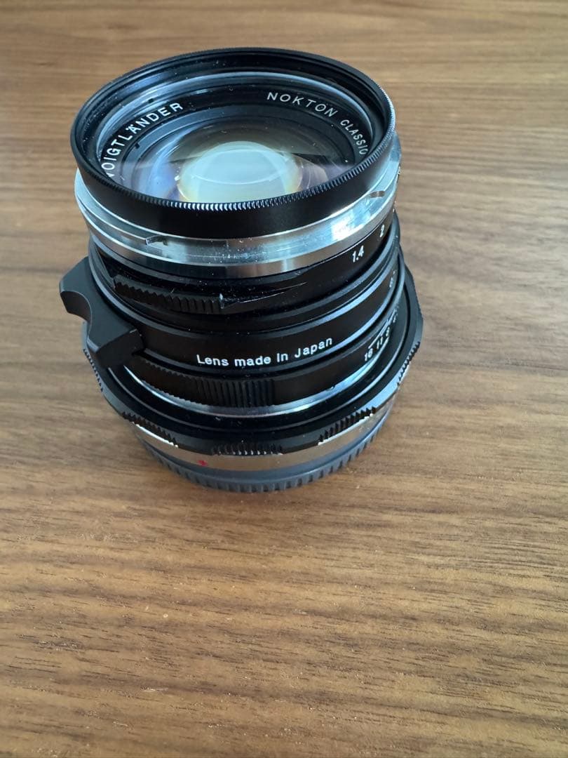 Voigtländer Nokton 40mm F1.4 焦点工房マクロリング