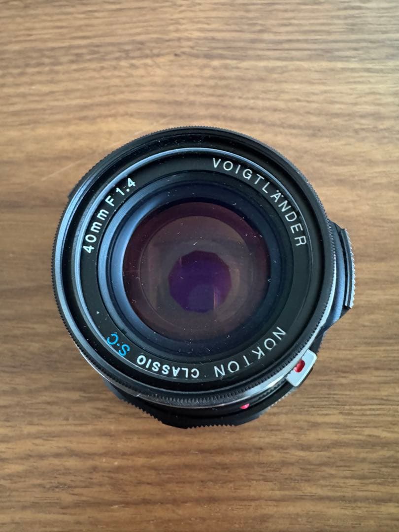 Voigtländer Nokton 40mm F1.4 焦点工房マクロリング
