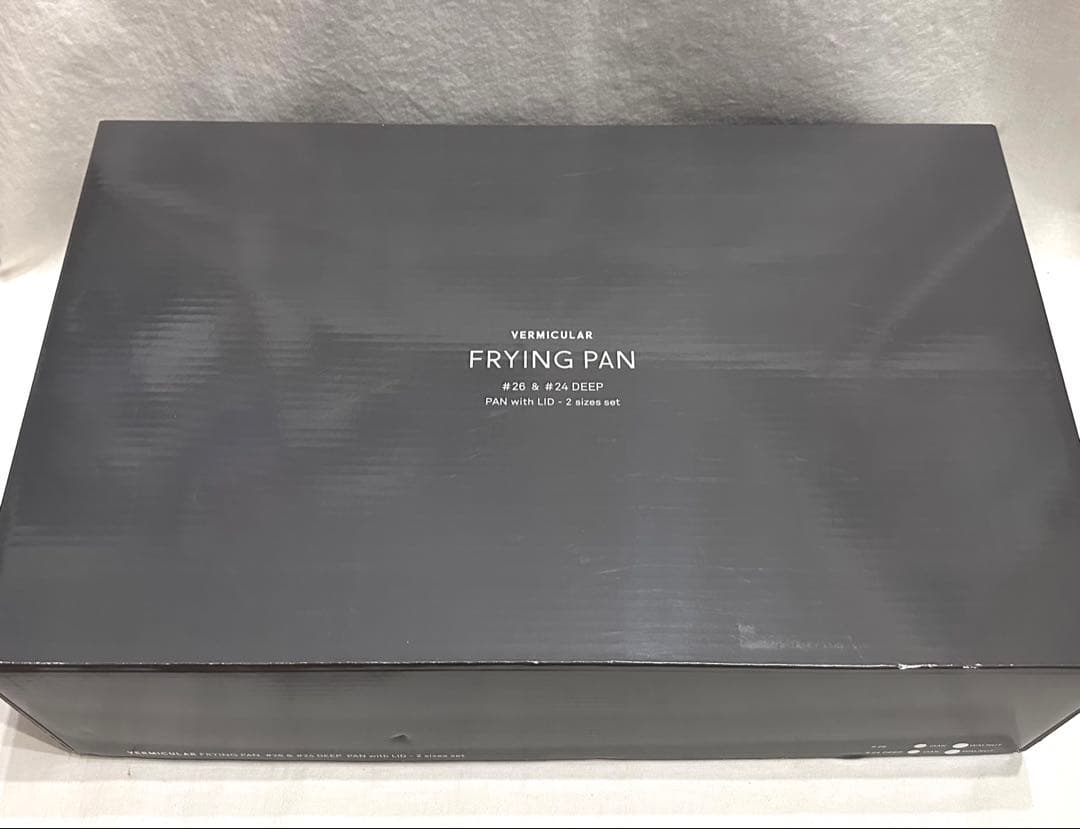 VERMICULARバーミキュラフライパン＆リッド24cm深型26cmセット