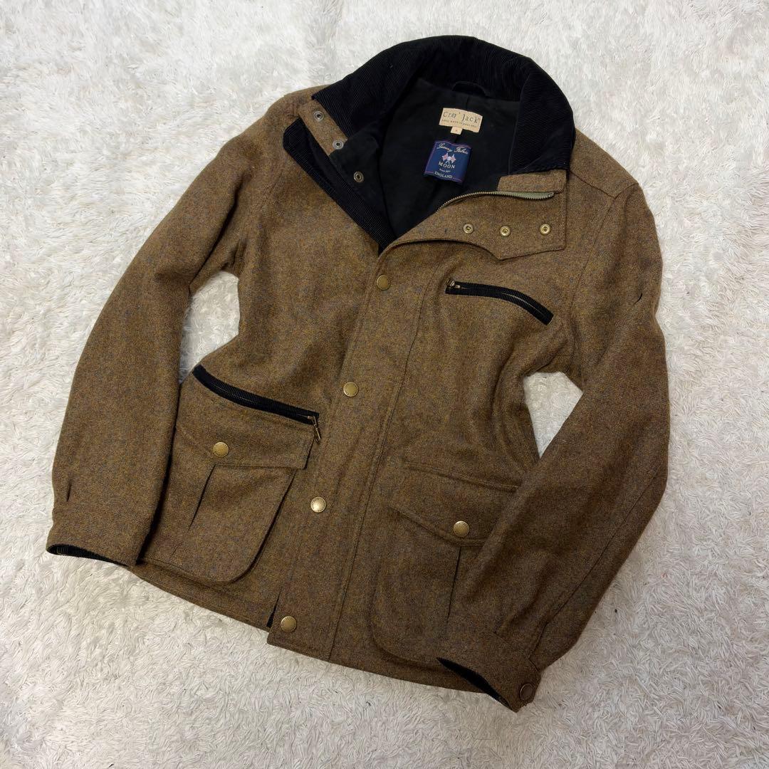 英国製✨極美品✨MOON社✨ Cro’Jack ツイード　ジャケット L相当