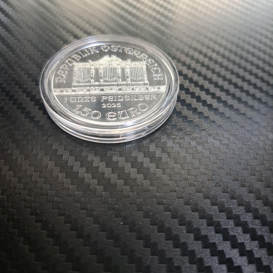 ウィーンフィルハーモニー 2025年発行 1,50ユーロ 純銀