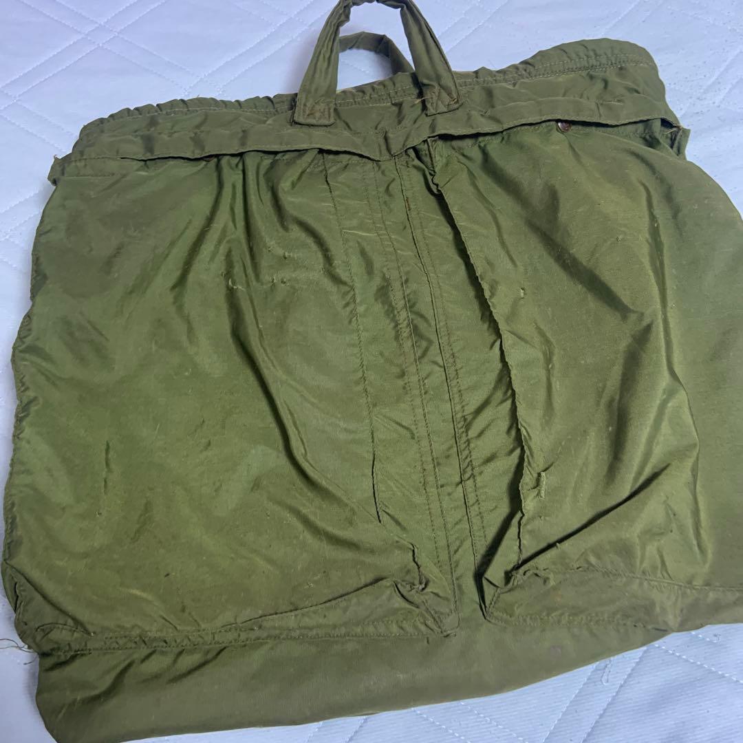 米軍 実物 ヘルメットバッグ 70s 　希少