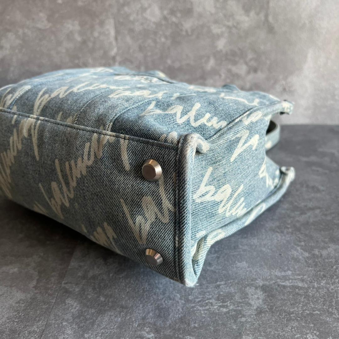 ⭐️BALENCIAGA⭐️バレンシアガ ハードウェア トートバッグ デニム