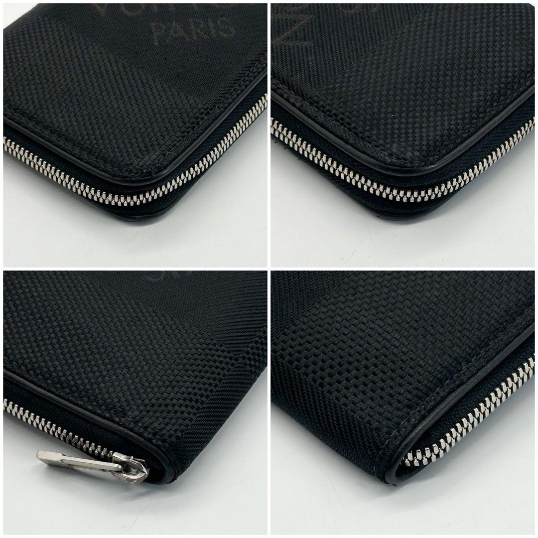 ルイヴィトン ポルトフォイユ ロン ジェアン ダミエ ヴェルティカル キャンバス