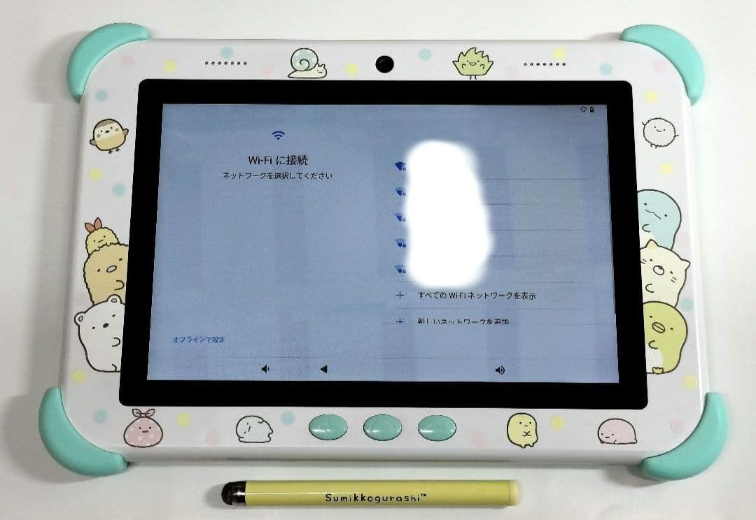 すみっコぐらし　みんなとつながる!すみっコパッド８インチ タブレット Wi-Fi