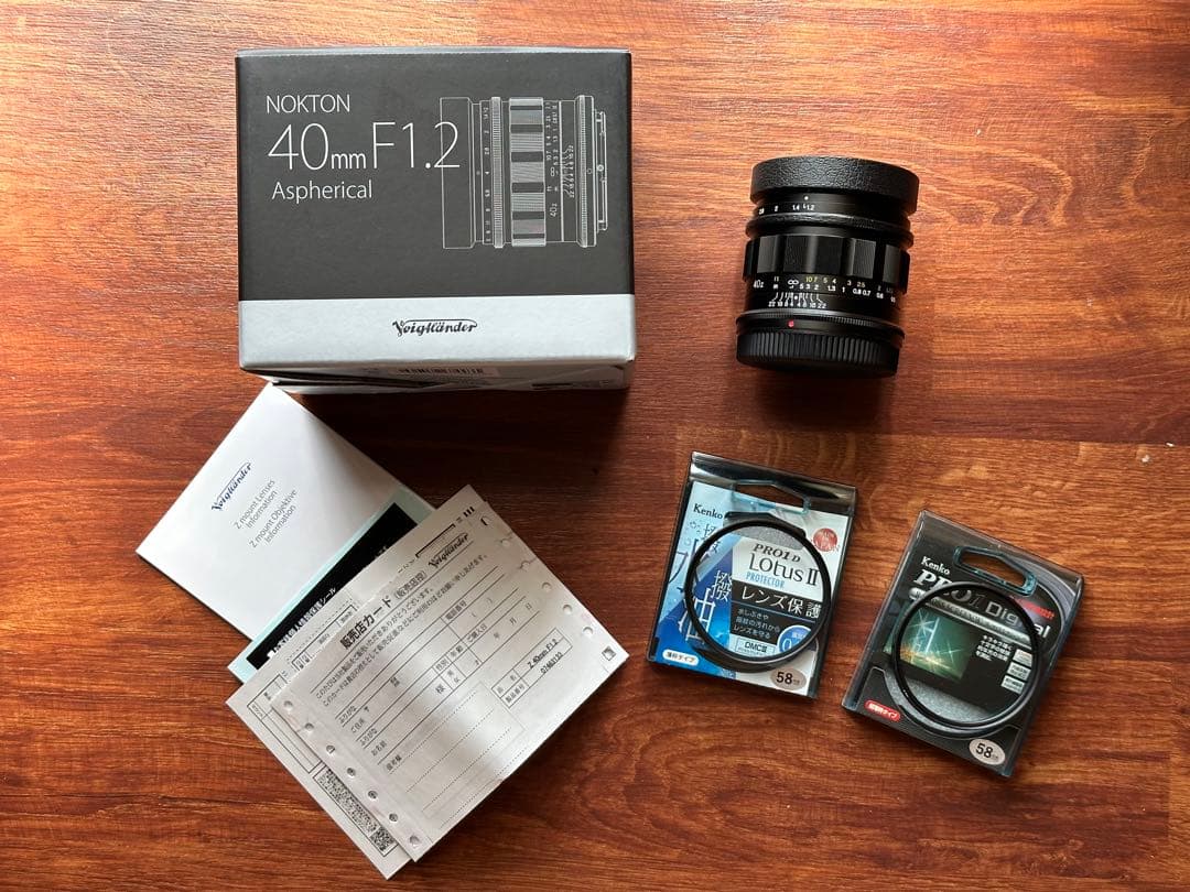 Nokton 40mm f1.2 Z Mount (ニコンZ)