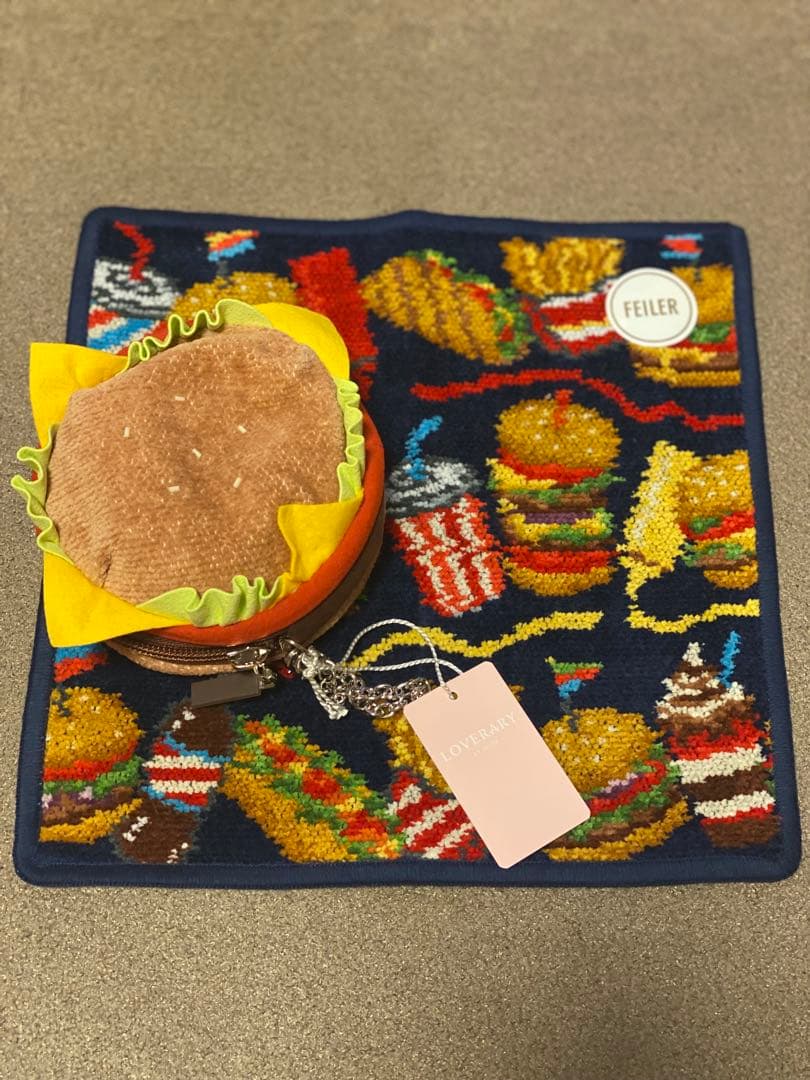 フェイラー ハンバーガー ハンカチ＆ポーチ