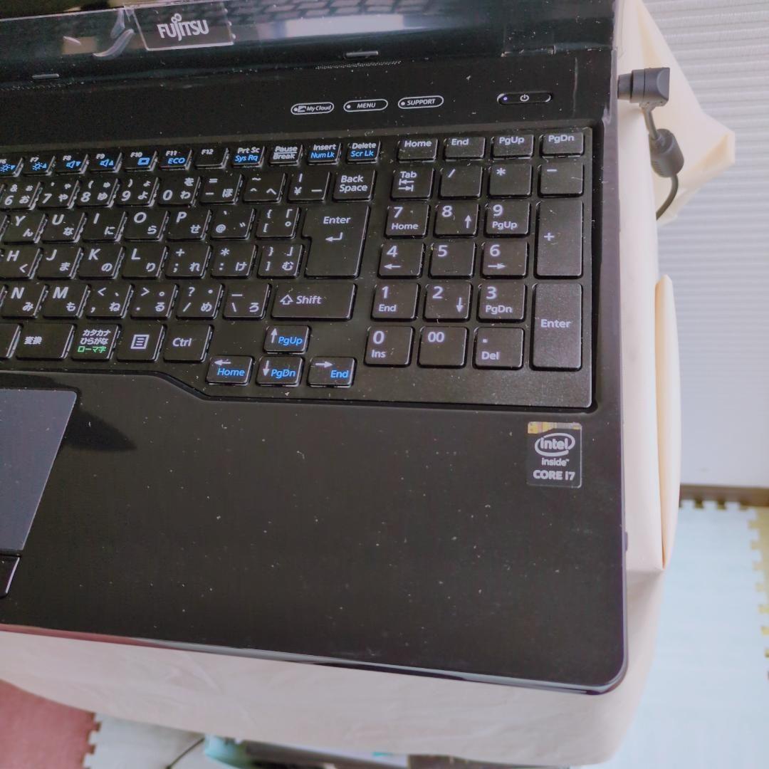 高性能i7 富士通 ノートパソコン windows11 オフィス付き カメラ