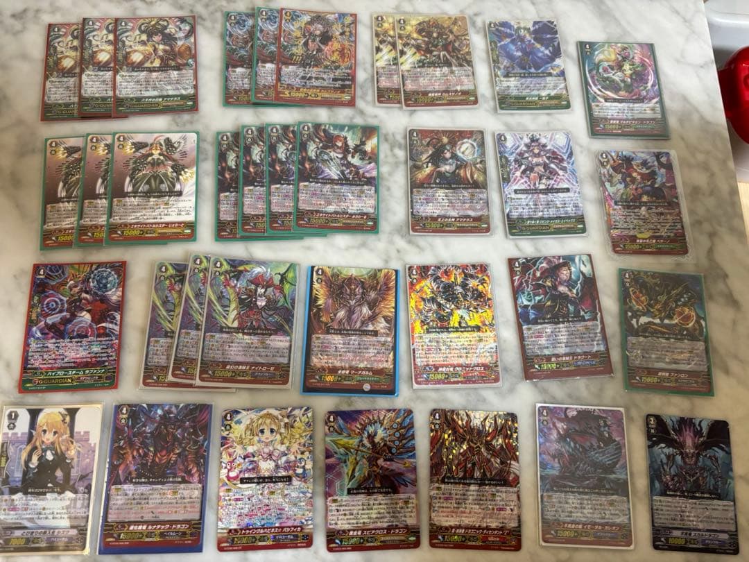 ヴァンガード 引退品 700枚ほど デッキ12組 2重スリーブ