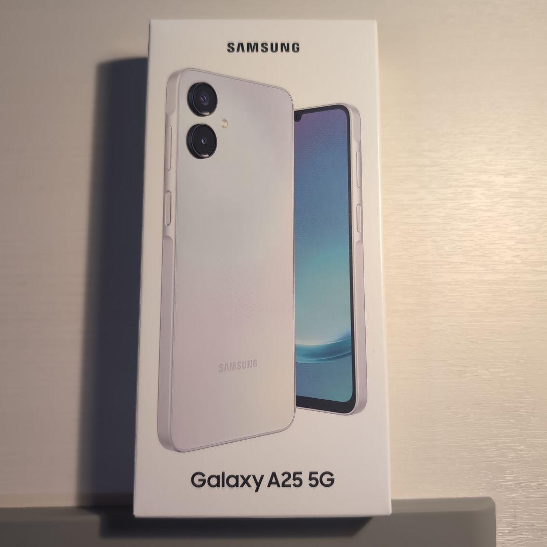 【新品未開封】Samsung Galaxy A25 5G ホワイト