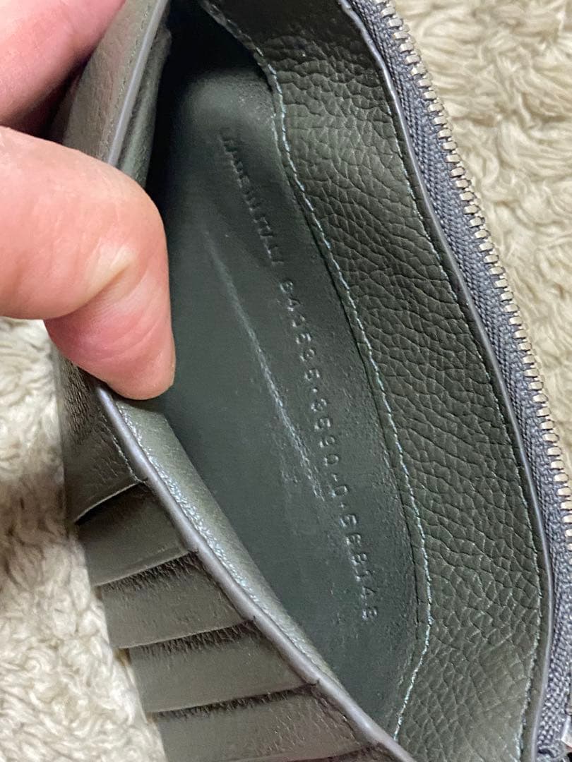 Y*u様 BALENCIAGA バレンシアガ カードケース640535 カーキ