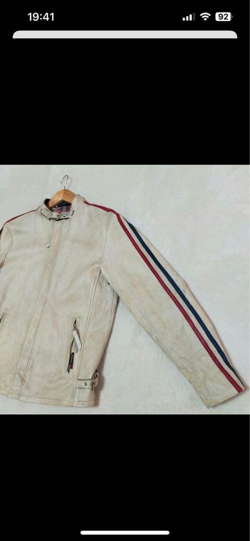 SCHOTT　ショット　L　クラッシックレーサー　シングルライダースジャケット