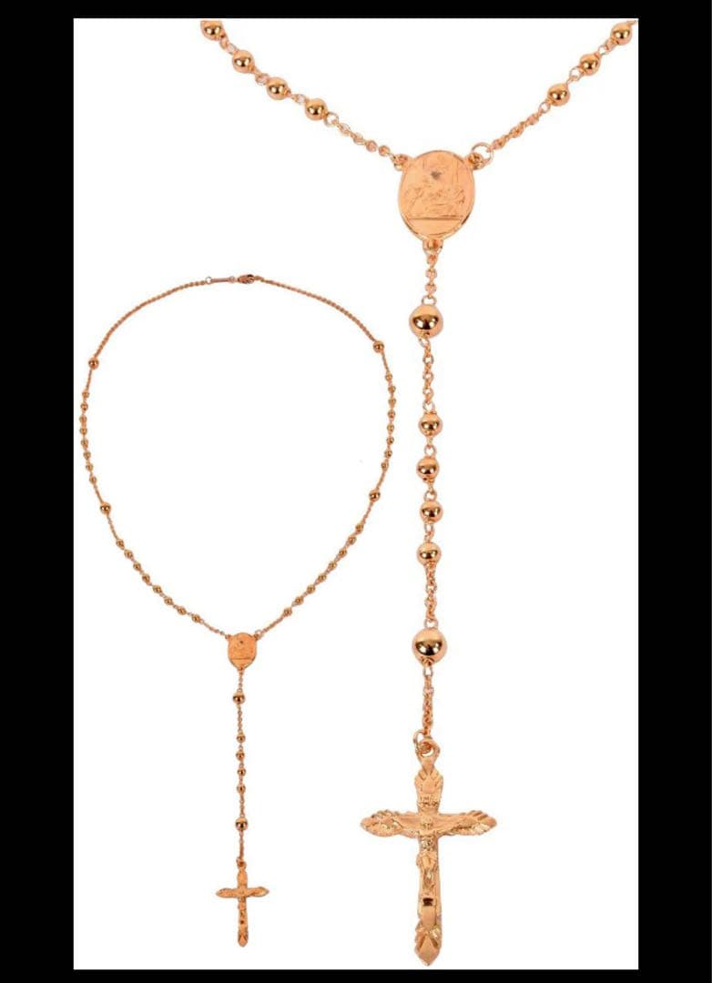 ⭐️専用⭐️DOLCE&GABBANA ロザリオ クロスネックレス