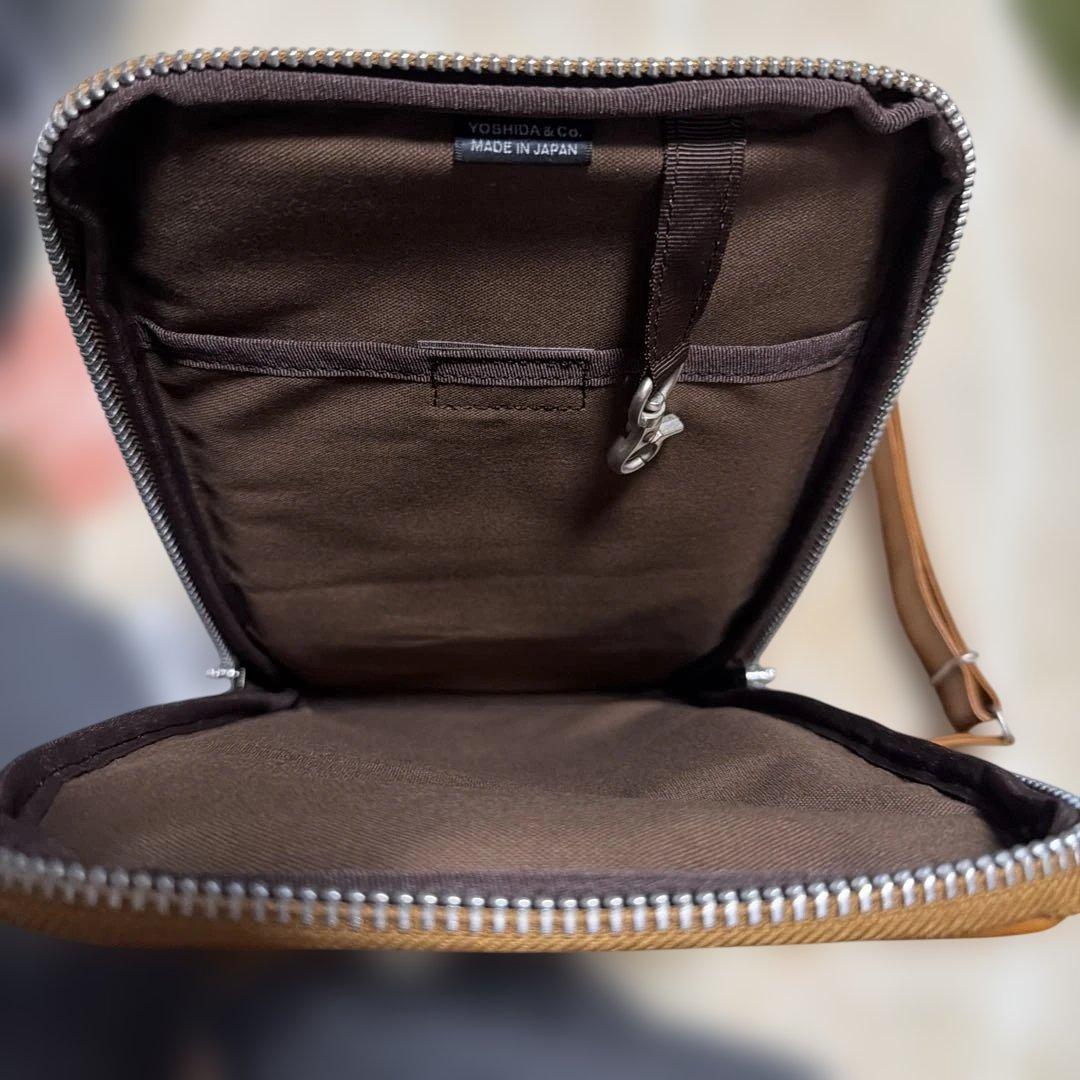 【新品未使用】PORTER ポーター　フリースタイル ボディバッグ　キャメル