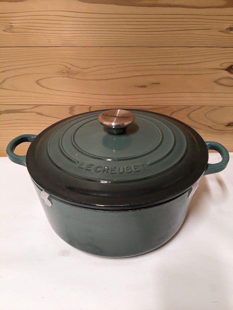 Le Creuset ル・クルーゼ 24cm　ココット・ロンド　オーシャン