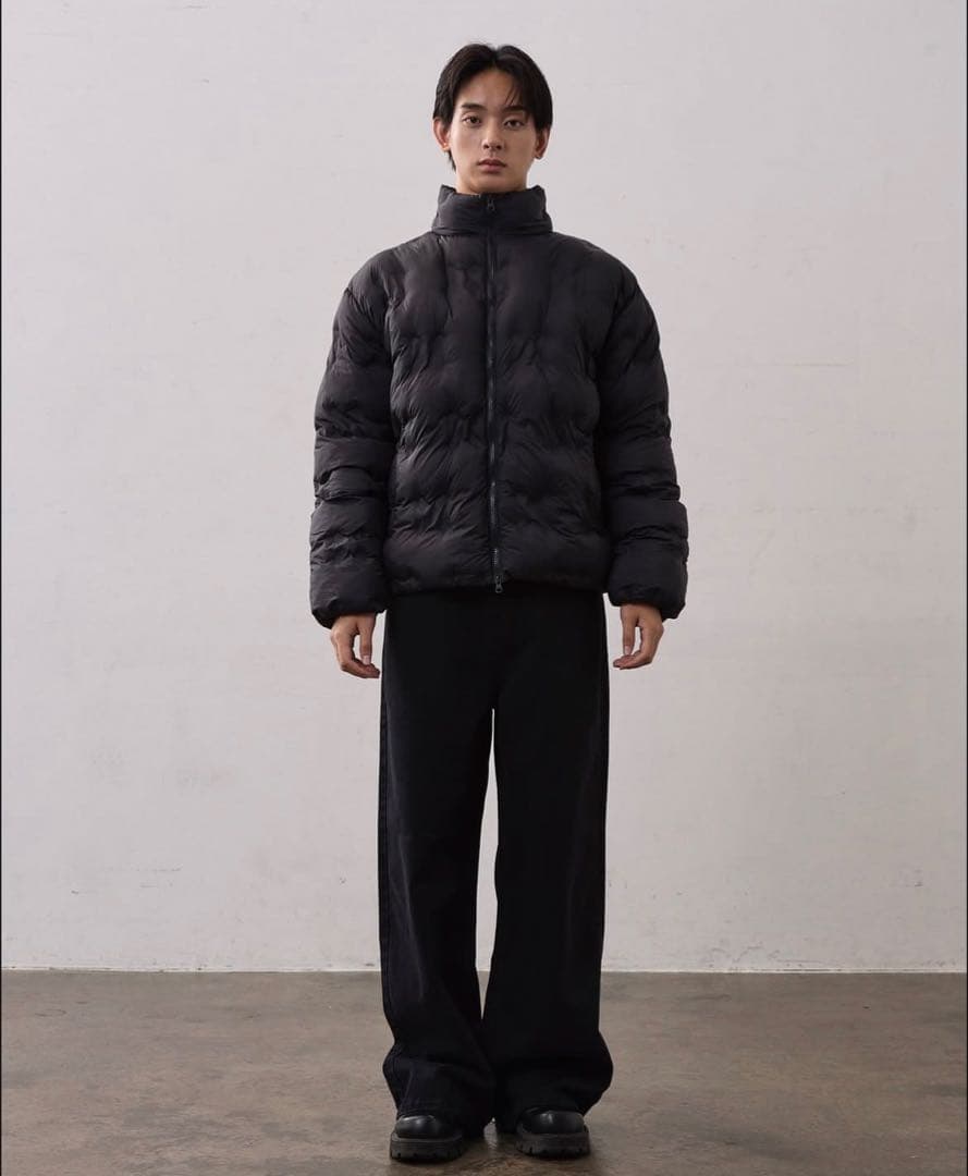 【完売】　THE CLE スタッズ付きブラックデニムパンツ　Mサイズ