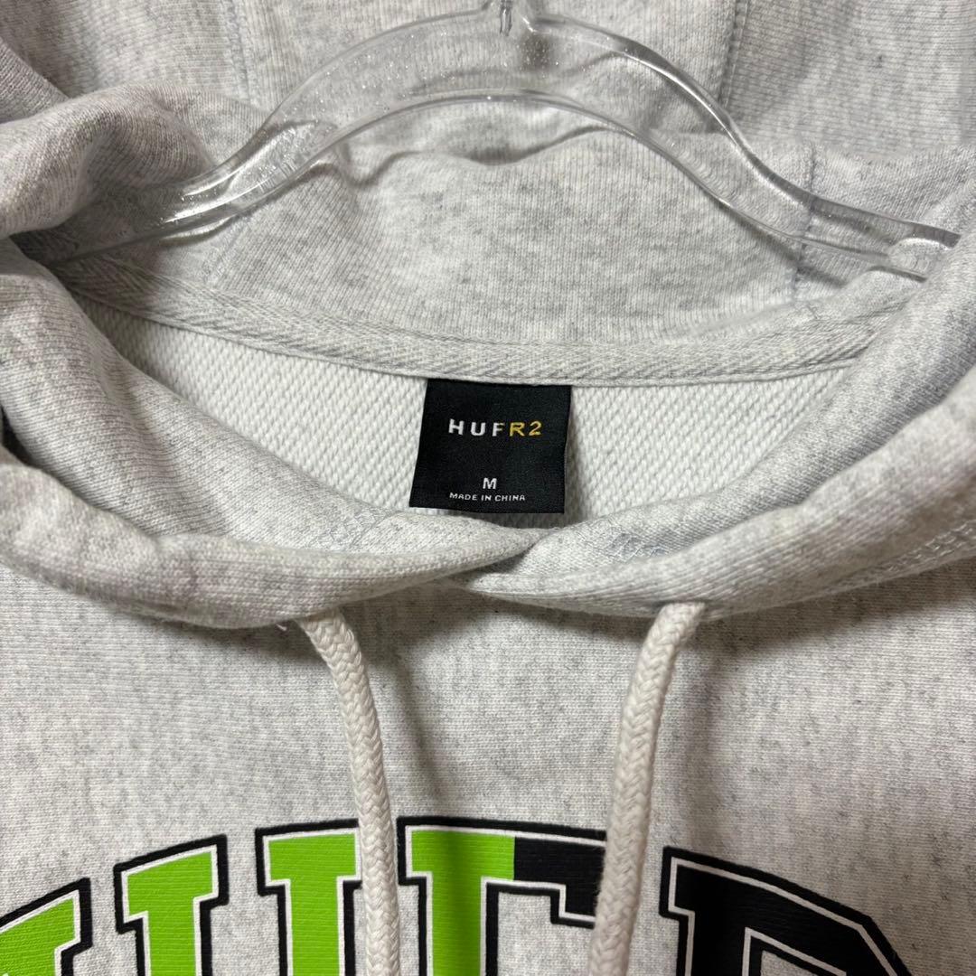【美品✨】FR2 × HUF ロゴパーカー M コムドットゆうた着用 コラボ