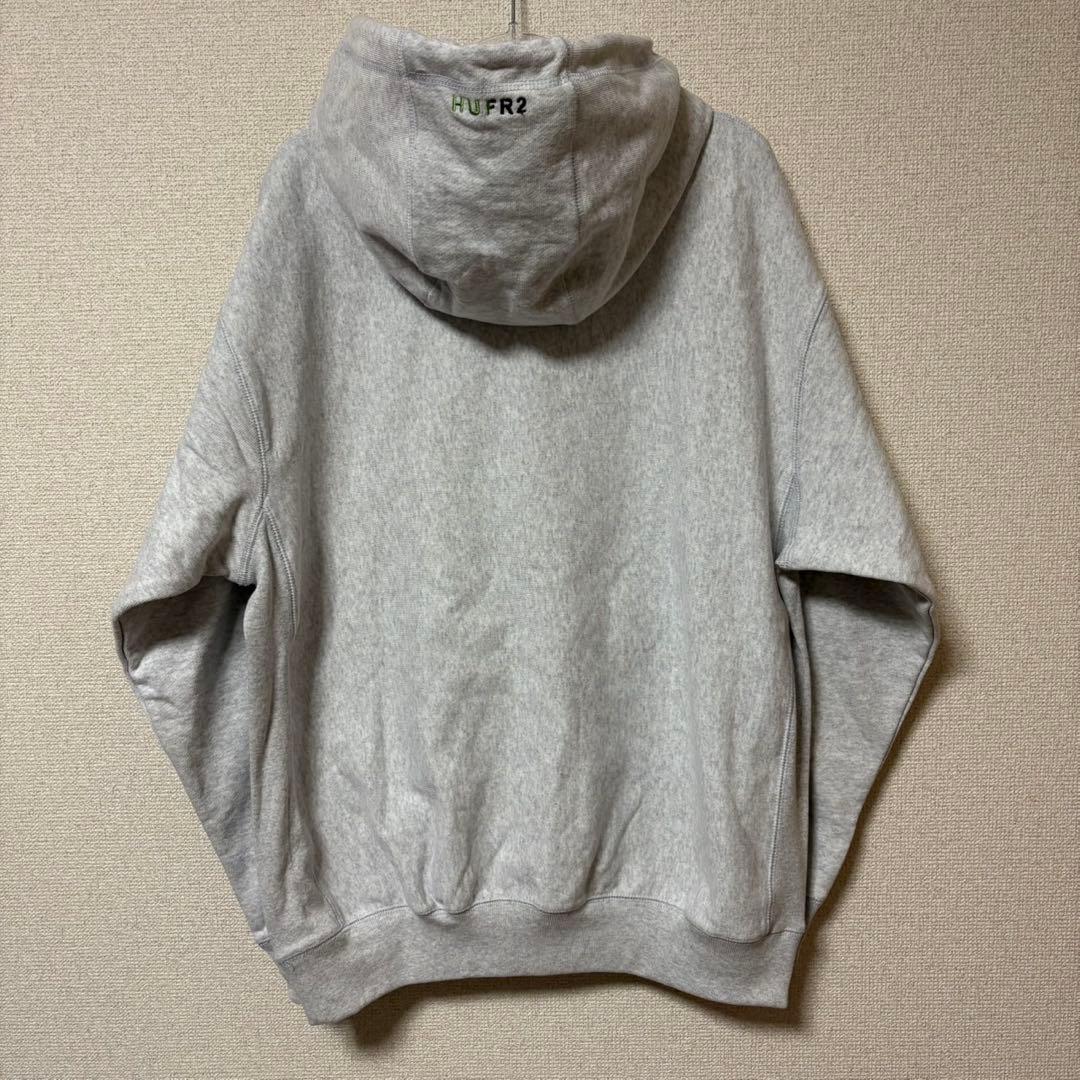 【美品✨】FR2 × HUF ロゴパーカー M コムドットゆうた着用 コラボ