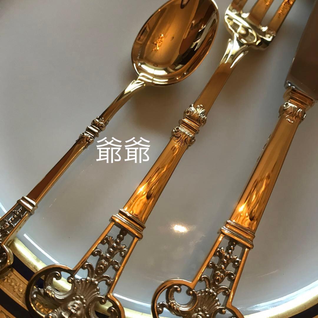 カルディヤック クリストフル ／純銀 ヴェルメイユ／ルネサンス ３本　※未使用