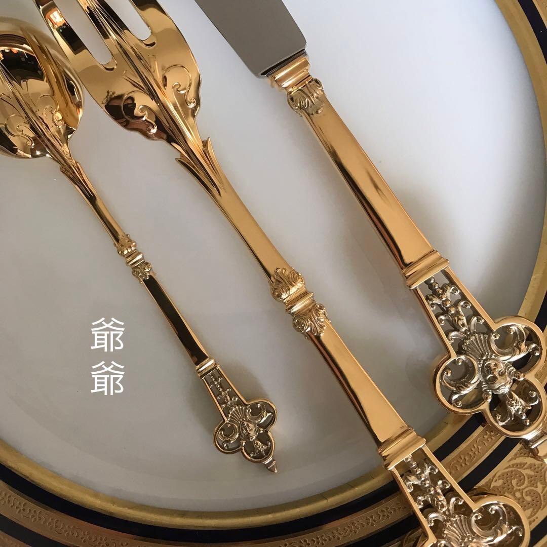 カルディヤック クリストフル ／純銀 ヴェルメイユ／ルネサンス ３本　※未使用