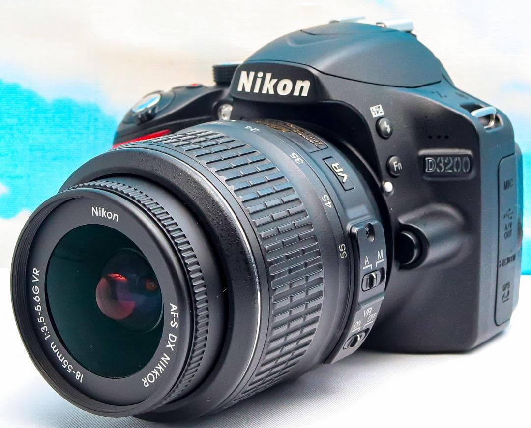 Nikon D3200⭐️スマホ転送できる⭐️高画質一眼レフ⭐️動画撮影可