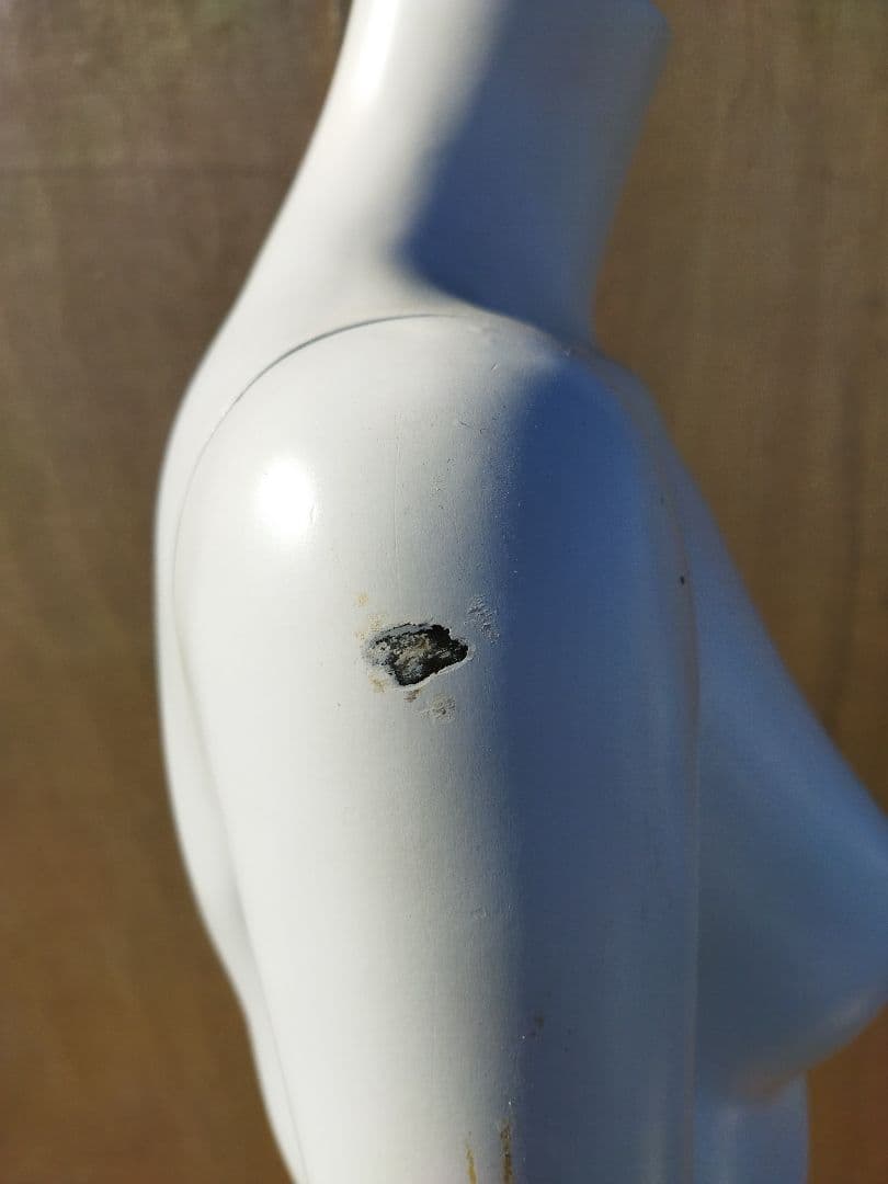 女性用マネキン トルソー 約45×45×H160cm　人形　等身大