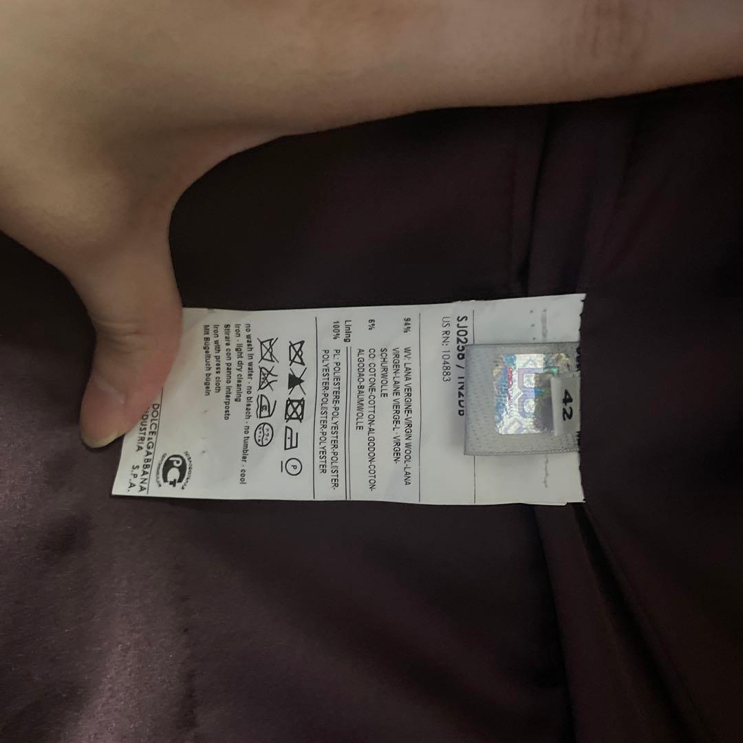 【TNKNCLOSET】ドルチェ&ガッバーナ　ビンテージジャケット