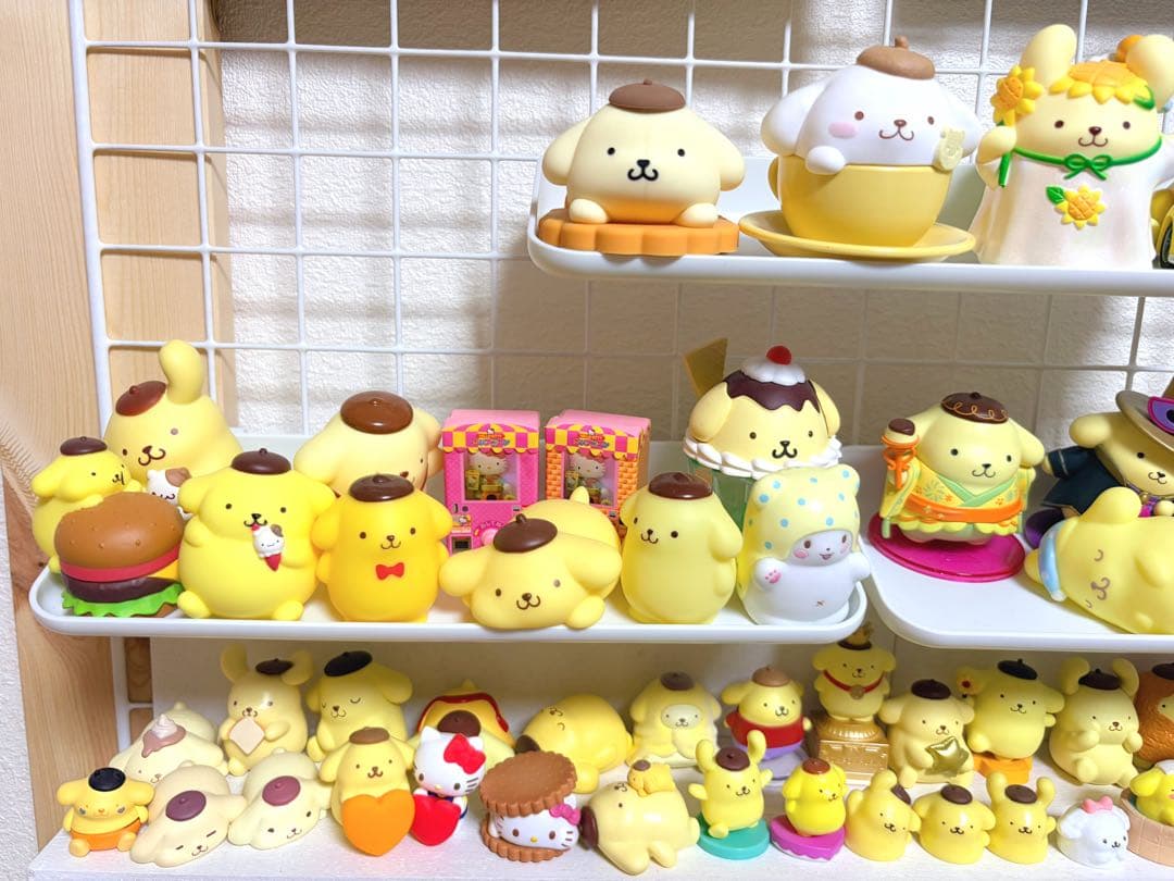 ま*る様 大量 サンリオ ポムポムプリン フィギュア セット