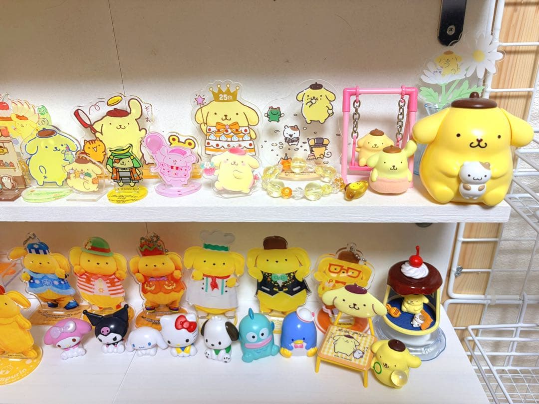 ま*る様 大量 サンリオ ポムポムプリン フィギュア セット