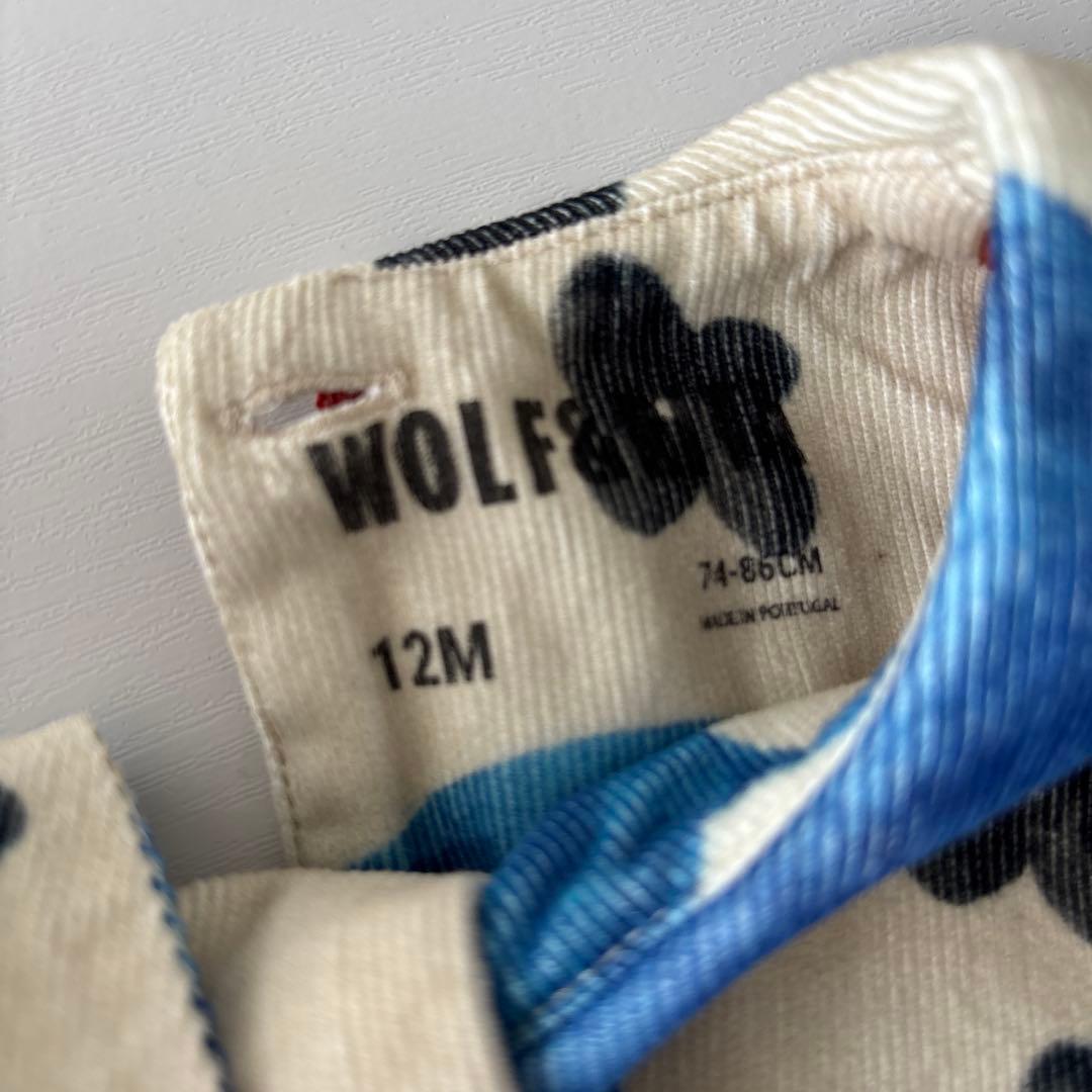 【Yubisakiページ】WOLF&RITA ロンパース12-18m