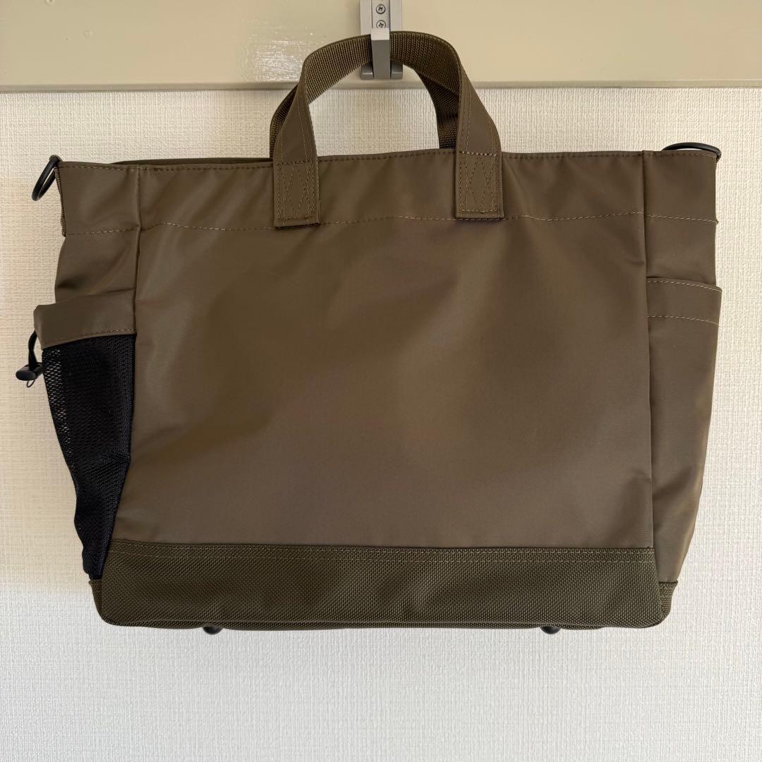 ほぼ未使用 PORTER RIDE 2way グリーン トートバッグ ショルダー