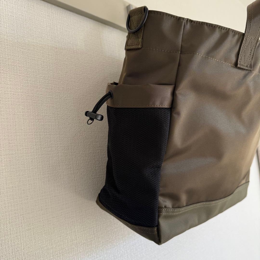 ほぼ未使用 PORTER RIDE 2way グリーン トートバッグ ショルダー