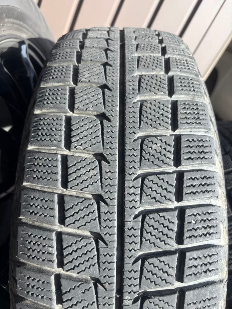 スタッドレスタイヤ・ホイール4本セット195/65R15 ブラックホイール送料込