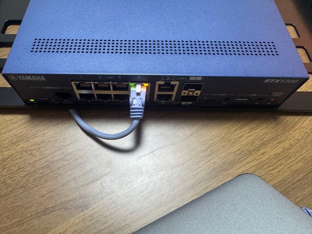 h*Q様 YAMAHA RTX1300 VPNルーター 10ギガ