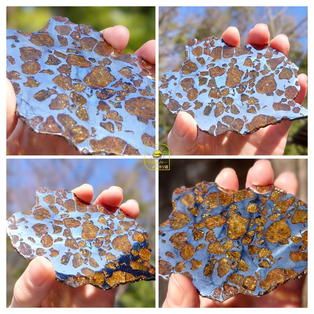 トッポー★65.59g イミラック パラサイト 隕石 Imilac⭐⭐⭐