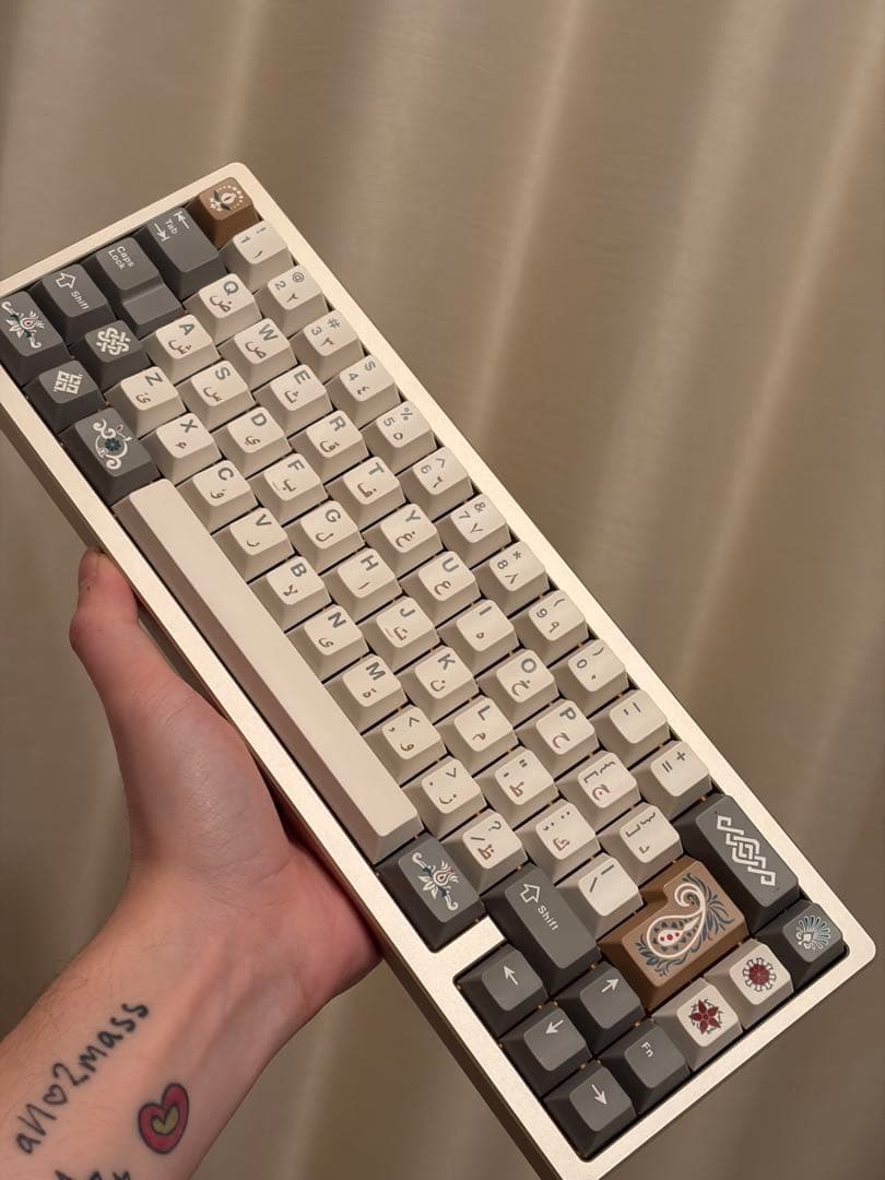 キーボード Singakbd Kohaku Champagne Gold