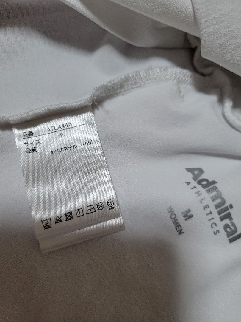 Admiral　ウェア　キルトプリントヘムプリーツスコート　ホワイト　M