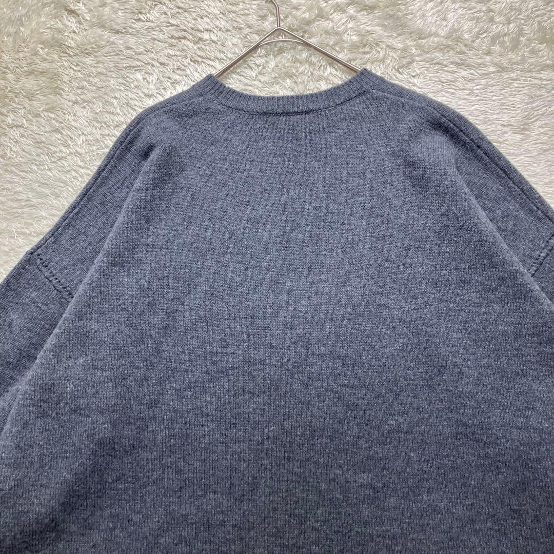 23AW✨ エンフォルド ルーズボックスプルオバーニット　サイドスリット　グレー