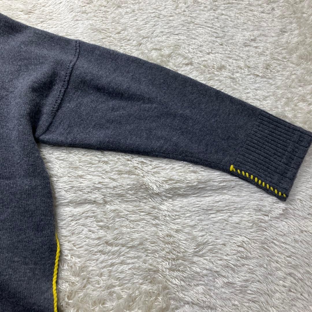 23AW✨ エンフォルド ルーズボックスプルオバーニット　サイドスリット　グレー